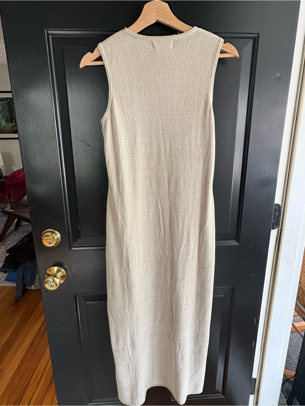 Barefoot Dreams Sleeveless Midi Dress in Dusty Sage - Picture 3 of 6